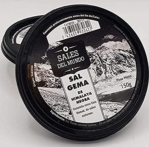 Sal negra Gema del Himalaya, 150 gramos