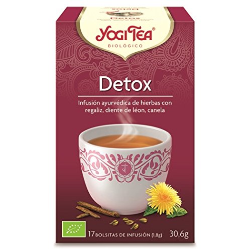 Yogi Tea Infusión de Hierbas Détox - 17 bolsitas - [confezione da 3]