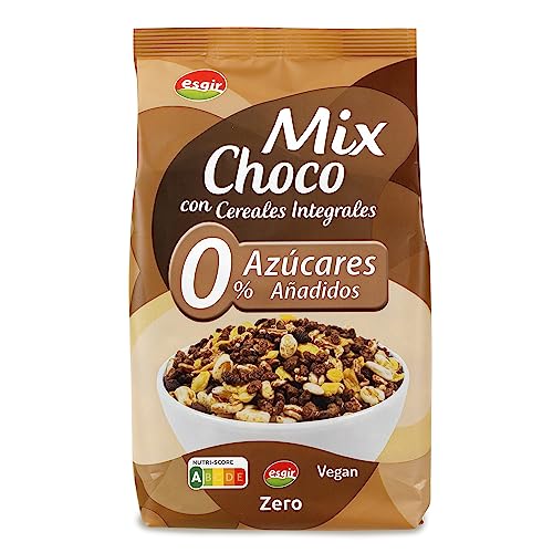 Esgir Cereales Integrales sin Azúcares Añadidos Mix Choco, 250g