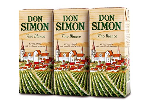 Don Simon Vino Blanco Brik, 3 x 187ml