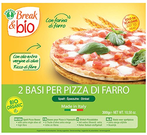 Probios Break&Bio Base Para Pizza de Espelta - paquete de 10