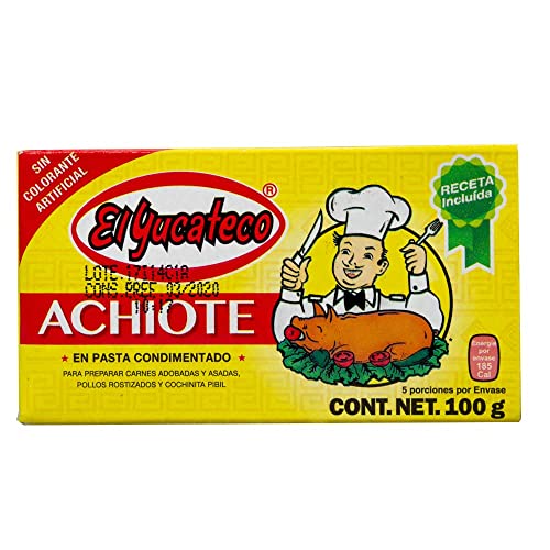 El Yucateco Achiote en pasta