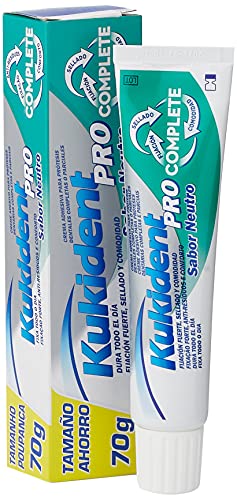 Kukident Pro Complete con sabor neutro, 70 g (Paquete de 1)