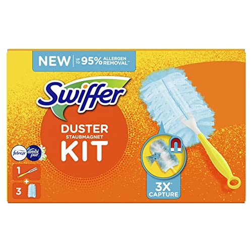 Swiffer 5410076542284 Azul - Cepillo de limpieza (Azul), 3 unidades