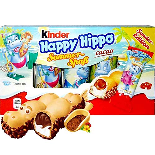 Ferrero Kinder Happy Hippo Cacao (5 barritas de 20,7 g)
