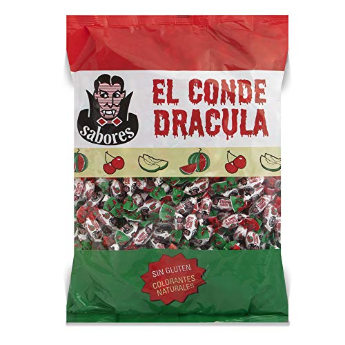 Cerdán Caramelos duro El Conde Drácula dos Lazos sabor Sandía 300 Unidades 1 kg