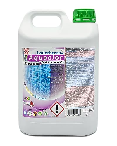 La Corberana Desincrustante Aquaclor 5 Litros, la Botella puede Variar (blanca o transparente)