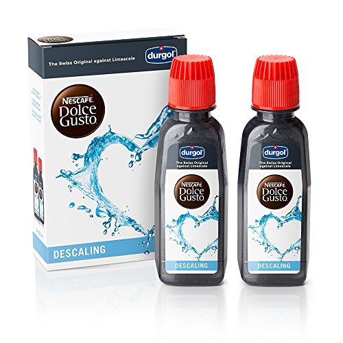 Nescafé Dolce Gusto Durgol - Kit de descalcificación, 2 botellas, 125 ml, descalcificador de agua