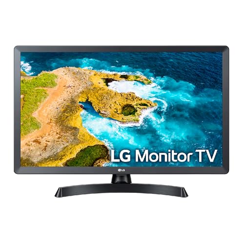 LG 28TQ515S-PZ - Monitor 28 pulgadas HD, Amplio Ángulo de Visión, LED Profundidad Color, Smart TV WebOS22, Asistentes de Voz (ThinQ, Google y ALEXA), Compatible Cloud Gaming Stadia