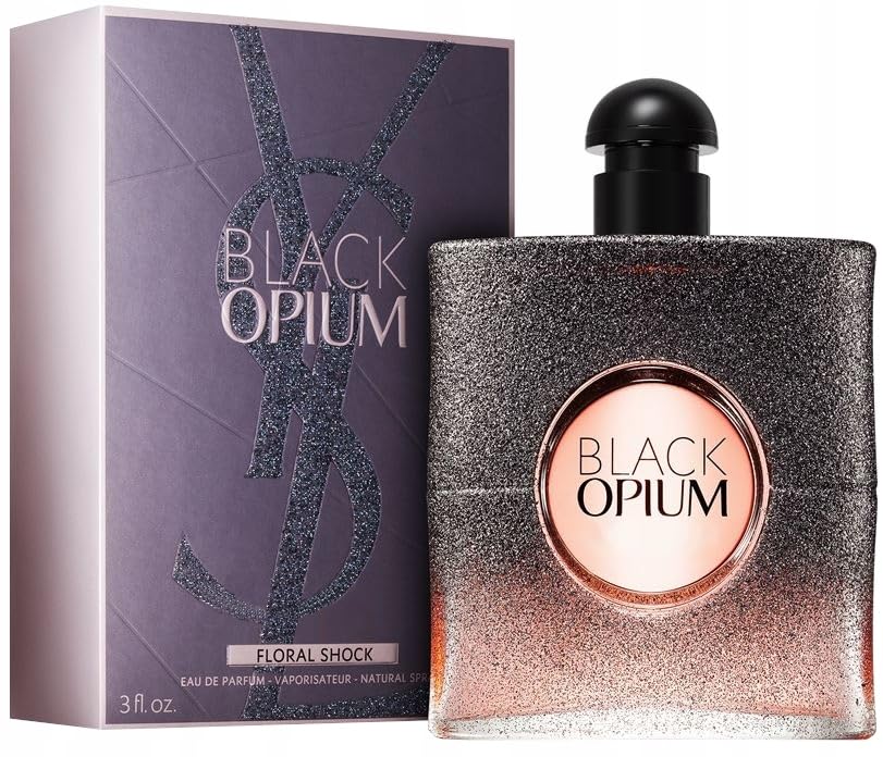 Perfume de mujer BLACK OPIUM FLORAL SHOCK (85 ml) Eau de Parfum, grupo aromático Oriental