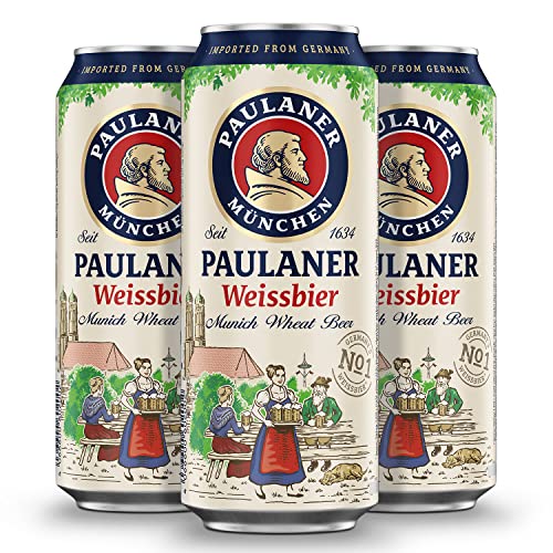 Cerveza trigo Paulaner Lata 50 cl x 24 - Total 12L
