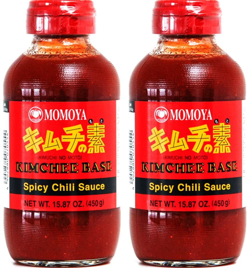 Momoya Base Kimchi - Salsa Coreana Kimuchi Sin Moto - 450g - Pack de 2 unidades - Promoo